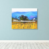 BERGLANDSCHAFT LEINWANDDRUCK (Insitu (Holzboden))