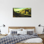 Berglandschaft mit Überraschungsangriff, c.1585 Leinwanddruck (Insitu (Schlafzimmer))