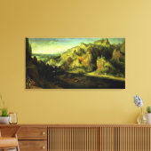 Berglandschaft mit Überraschungsangriff, c.1585 Leinwanddruck (Insitu (Wohnzimmer))