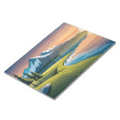 Berglandschaft Notizblock (angewinkelt)