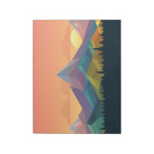Berglandschaft Notizblock (Rotiert)