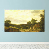 Berglandschaft, Pieter Stalpaert, 1635 Leinwanddruck (Insitu (Holzboden))