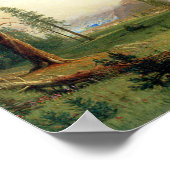 Berglandschaft Poster (Ecke)