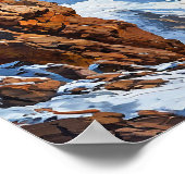 Berglandschaft Poster (Ecke)