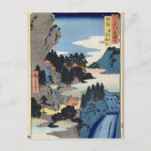 Berglandschaft Postkarte (Vorderseite)