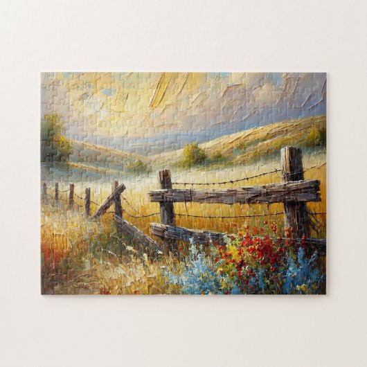 "BERGLANDSCHAFT" PUZZLE – LANDSCAPE-SERIE  (Horizontal)