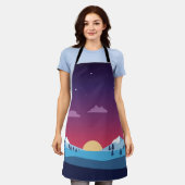 Berglandschaft Schürze (Getragen)