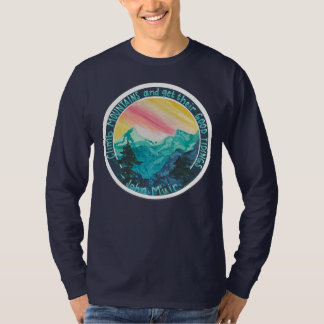 Berglandschaft Shirt - Klettersteig