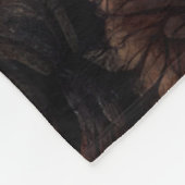 Berglandschaft-Szene Blau Fleecedecke (Ecke)