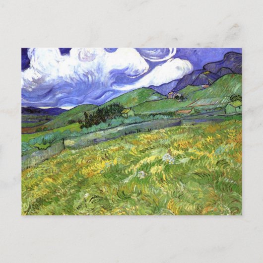 Berglandschaft, Van Gogh Kunsthandwerk Postkarte (Vorderseite)
