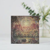 Berglandschaft (von Konstantin Bogaevsky) Karte (Stehend Vorderseite)