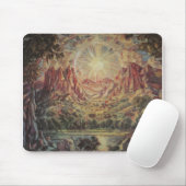 Berglandschaft (von Konstantin Bogaevsky) Mousepad (Mit Mouse)