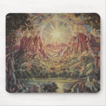 Berglandschaft (von Konstantin Bogaevsky)