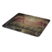 Berglandschaft (von Konstantin Bogaevsky) Schneidebrett (Ecke)