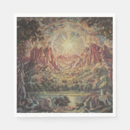 Berglandschaft (von Konstantin Bogaevsky) Serviette