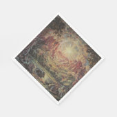 Berglandschaft (von Konstantin Bogaevsky) Serviette (Ecke)