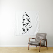 Berglandschaft Wandteppich (Beispiel (Horizontal))