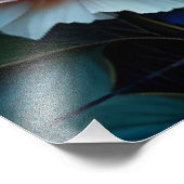 Berglandschaft Wasserreflexion Fotodruck (Ecke)
