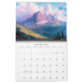 Berglandschaften 2026 - Kalender (Jan 2027)