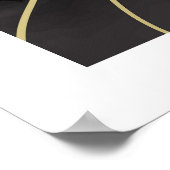 Berglandschaften Poster (Ecke)