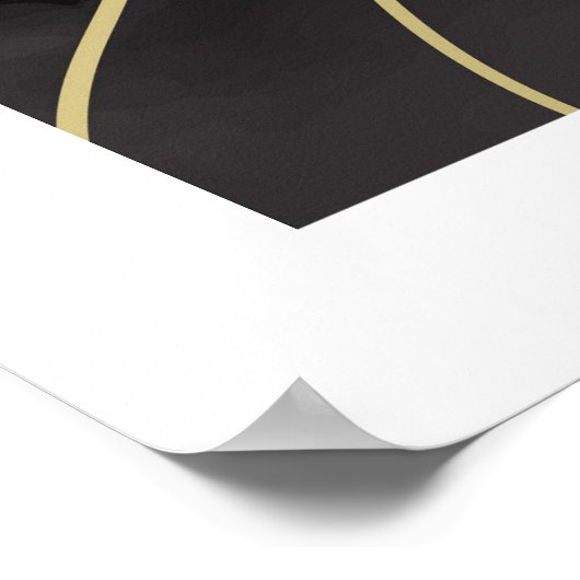 Berglandschaften Poster (Ecke)