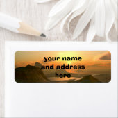 BERGLANDSCHAFTLICHE Rücksendeadressen-Aufkleber (Insitu)