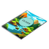 Berglandschaftsbuch, Oliver Adventure Notizbuch Notizblock (Linke Seite)