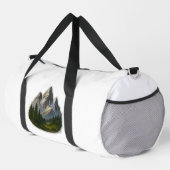 Berglandschaftsdesign Duffle Bag (Rechte Ecke)