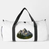 Berglandschaftsdesign Duffle Bag (Rückseite)