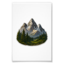 Berglandschaftsdesign