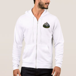 Berglandschaftsdesign Hoodie