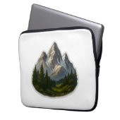 Berglandschaftsdesign Laptopschutzhülle (Vorderseite Links)