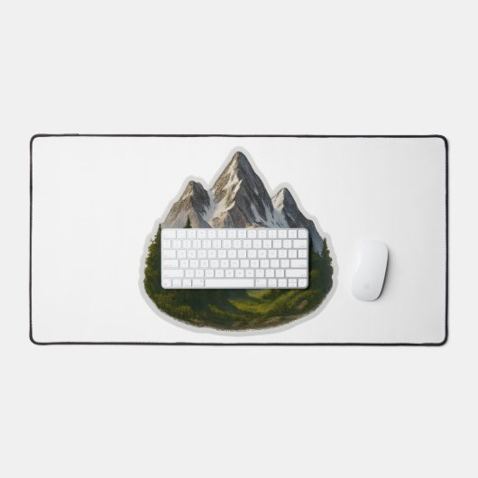 Berglandschaftsdesign Schreibtischunterlage (Tastatur & Maus)