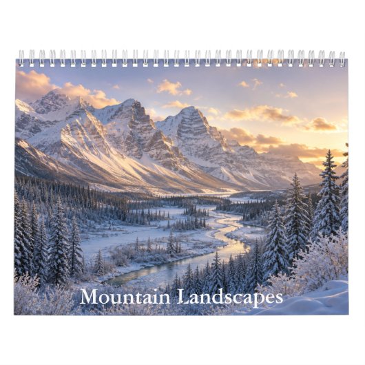 Berglandschaftskalender kalender (Titelbild)