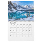 Berglandschaftskalender kalender (Feb 2027)