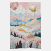 Berglänze Geschirrtuch (Vertikal)