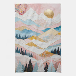 Berglänze Geschirrtuch