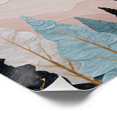 Berglänze Poster (Ecke)