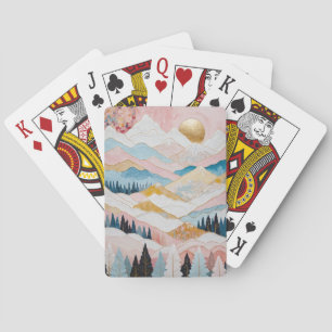 Berglänze Spielkarten