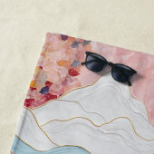 Berglänze Strandtuch (Beispiel)