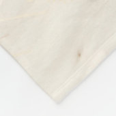 Berglauf auf einem schneebedeckten Hügel Fleecedecke (Ecke)