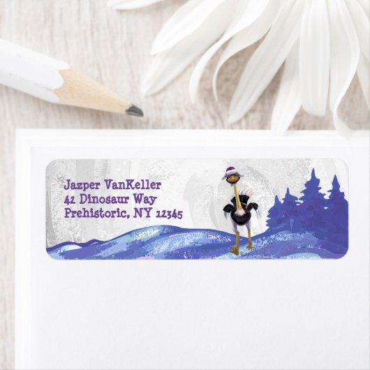 Berglauf aus Strauß (Insitu)