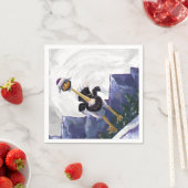 Berglauf aus Strauß Serviette (Beispiel)