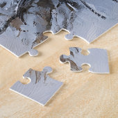 Berglauf im Schnee Puzzle (Seite)