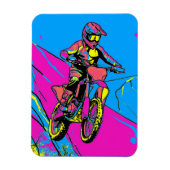 Berglauf - Motocross Magnet (Vertikal)