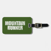 Bergläufer Gepäckanhänger (Vorderseite horizontal)