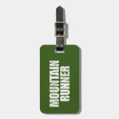 Bergläufer Gepäckanhänger (Vorderseite vertikal)