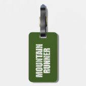 Bergläufer Gepäckanhänger (Rückseite vertikal)