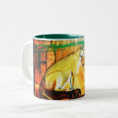 BERGLEICH ZWEIFARBIGE TASSE (Vorderseite Links)