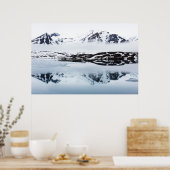 Bergleitungen, Norwegen Poster (Küche)